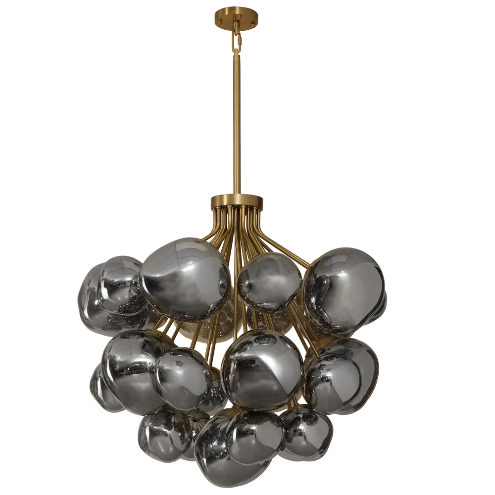 Dionis Chandelier, Round, Grey