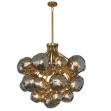 Dionis Chandelier, Round, Grey