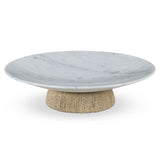 Divya Bowl, White Marble by Four Hands-Accessories-High Fashion Home