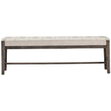 Dixon Bench, Beige-Furniture - Benches-High Fashion Home