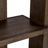 Doku Bookcase, Coffee Brown
