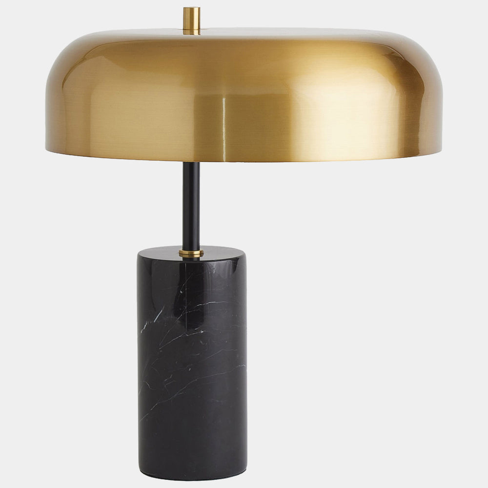 Dome Table Lamp, Gold-Lighting-High Fashion Home
