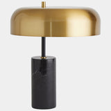 Dome Table Lamp, Gold-Lighting-High Fashion Home