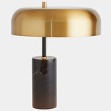 Dome Table Lamp, Gold-Lighting-High Fashion Home