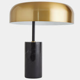 Dome Table Lamp, Gold-Lighting-High Fashion Home