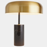 Dome Table Lamp, Gold-Lighting-High Fashion Home