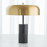 Dome Table Lamp, Gold-Lighting-High Fashion Home
