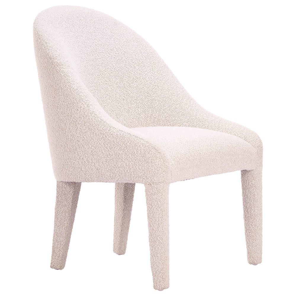 Domo Dining Chair, Ivory, Set of 2-Furniture - Chairs-High Fashion Home