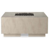 Donovan Outdoor Fire Table, Natural-Furniture - Outdoor-High Fashion Home