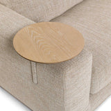 Donovan Sectional, Bisque-Furniture - Sofas-High Fashion Home