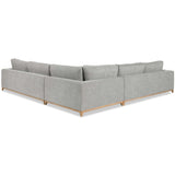 Donovan Sectional, Gray-Furniture - Sofas-High Fashion Home