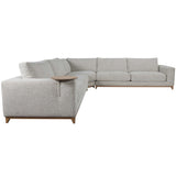 Donovan Sectional, Sand-Furniture - Sofas-High Fashion Home