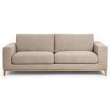 Donovan Sofa, Bisque-Furniture - Sofas-High Fashion Home