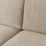 Donovan Sofa, Bisque-Furniture - Sofas-High Fashion Home