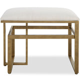 Donte Accent Stool, Off White