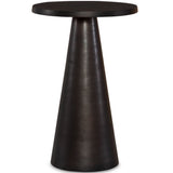 Dorian Accent Table, Dark Bronze-Furniture - Accent Tables-High Fashion Home