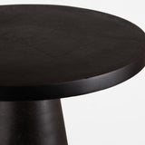 Dorian Accent Table, Dark Bronze-Furniture - Accent Tables-High Fashion Home