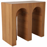 Double Arch Accent Table, Natural