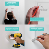 20x30" Photo Floating Acrylic Clear Picture Frame (Frame Size 23x33")-Frames-High Fashion Home