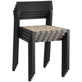 Draco Dining Chair, Black, Set of 2-Furniture - Dining-High Fashion Home
