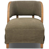 Dreya Chair, Broadway Olive by Amber Lewis x Four Hands-Furniture - Chairs-High Fashion Home