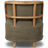 Dreya Chair, Broadway Olive by Amber Lewis x Four Hands-Furniture - Chairs-High Fashion Home