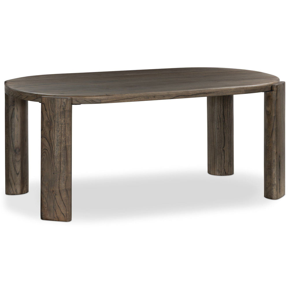 Dua Dining Table, Weathered Neem by Four Hands-Furniture - Dining-High Fashion Home