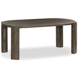 Dua Dining Table, Weathered Neem by Four Hands-Furniture - Dining-High Fashion Home