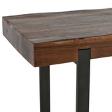 Duarte Counter Table, Rustic Brown-Furniture - Dining-High Fashion Home