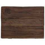 Duarte Rectangular End Table, Rustic Brown-Furniture - Accent Tables-High Fashion Home