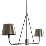 Dudley Linear Chandelier, Dark Antique