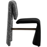Dunnington Dining Chair, Abbington Black/Hobbes Night, Set of 2-Furniture - Dining-High Fashion Home