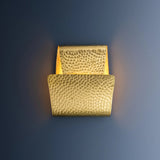 Dunnsville Wall Sconce, Aged Brass