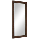 Durant Tall Mirror, Natural Burl