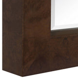 Durant Tall Mirror, Natural Burl