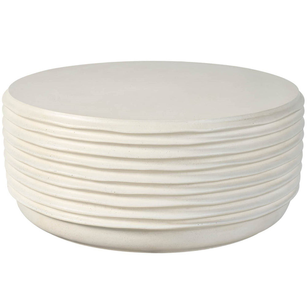 Dwell Cocktail Table, Linen-Furniture - Accent Tables-High Fashion Home