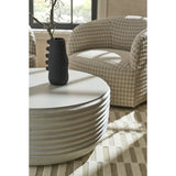Dwell Cocktail Table, Linen-Furniture - Accent Tables-High Fashion Home