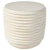 Dwell Side Table, Linen-Furniture - Accent Tables-High Fashion Home