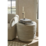 Dwell Side Table, Linen-Furniture - Accent Tables-High Fashion Home