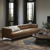 Dylan Leather Sofa, Palermo Drift