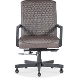 Shadow Leather Executive Chair, Ankur Dark Brown