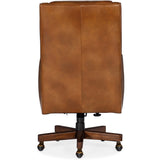Wright Executive Swivel Tilt Leather Chair, Voyage Cedar-Furniture - Office-High Fashion Home