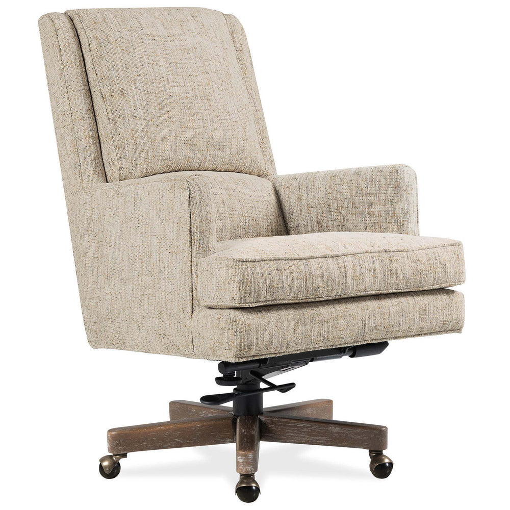 Wright Executive Swivel Tilt Chair, Beige-Furniture - Office-High Fashion Home