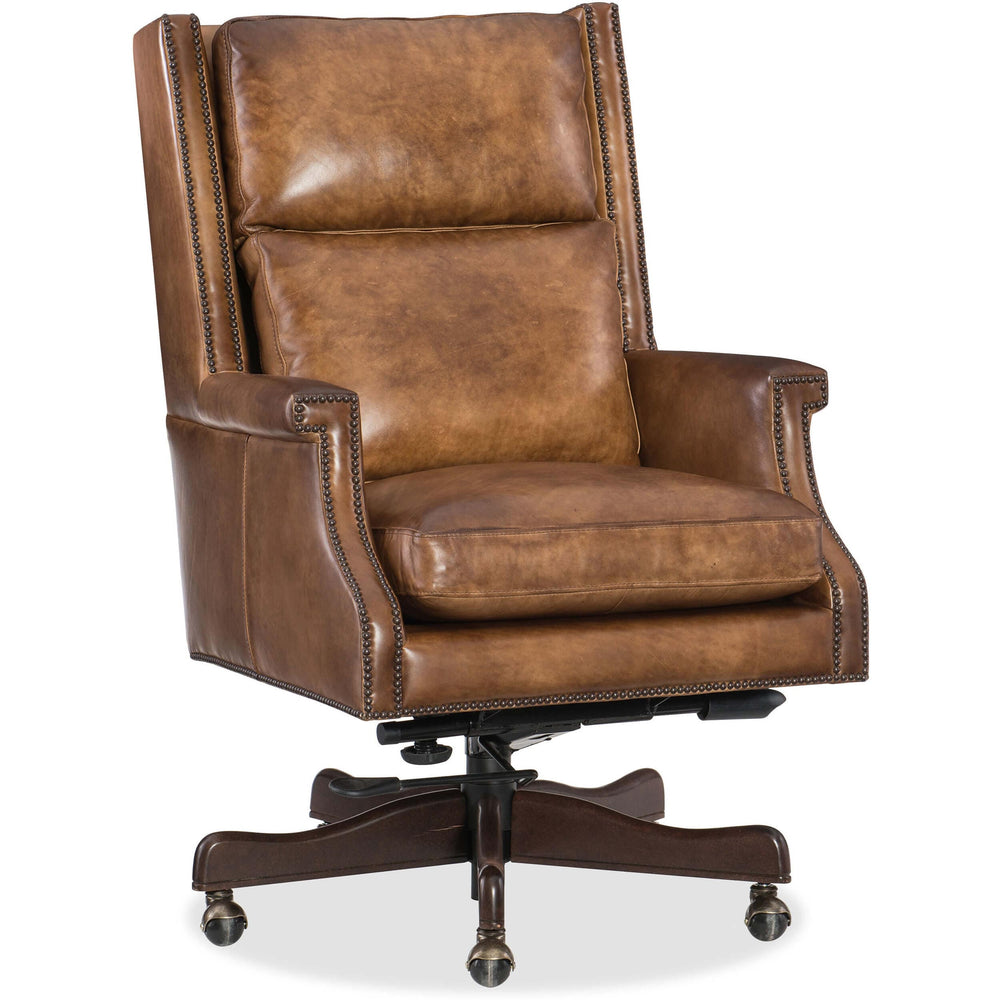Beckett Executive Leather Chair, Checkmate Pawn-Furniture - Office-High Fashion Home