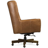 Nico Leather Executive Chair, Jala Whiskey-Furniture - Office-High Fashion Home