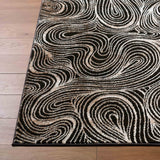 Elle Decor x Livabliss Rug Grenelle EDGN-2306, Black/Beige