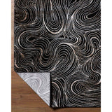 Elle Decor x Livabliss Rug Grenelle EDGN-2306, Black/Beige