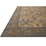 Rifle Paper Co. × Loloi Rug Edinburgh EDN-02, Tan/Olive