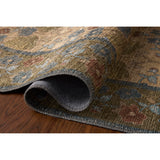 Rifle Paper Co. × Loloi Rug Edinburgh EDN-02, Tan/Olive
