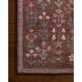 Rifle Paper Co. x Loloi Rug Edinburgh EDN-03, Merlot/Multi
